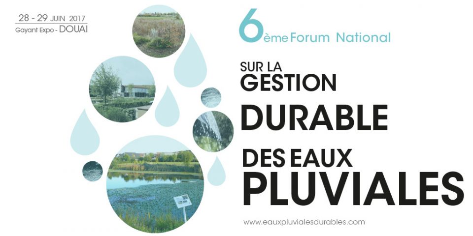 6ème Forum National sur la gestion durable des eaux pluviales
