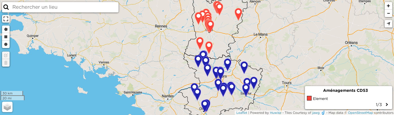 Observatoire de la Gestion Durable et Intégrée des Eaux Pluviales (GDIEP) en Mayenne et Maine-et-Loire